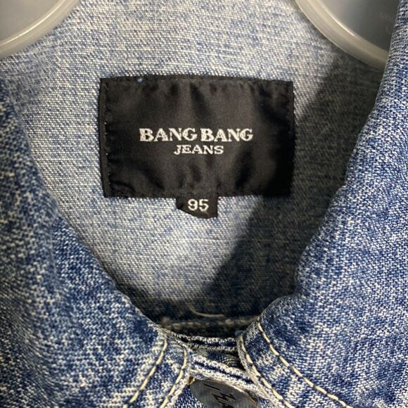 BANG BANG JEANS Women’s Denim Jacket Size S - Picture 2 of 6